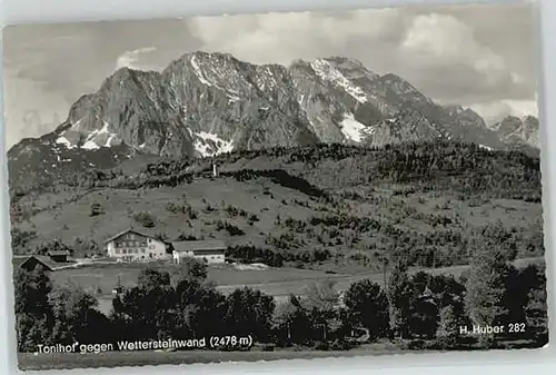 Mittenwald Wettersteinwand x 1968