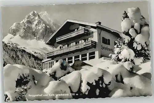 Mittenwald Latscheck Cafe x 1958