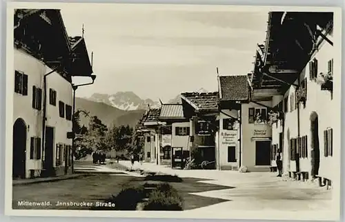 Mittenwald Innsbrucker Strasse o 1935