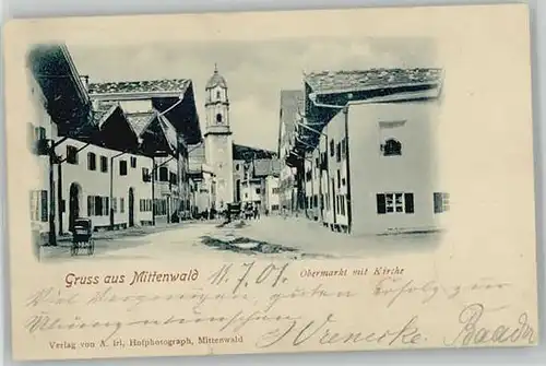 Mittenwald  x 1901