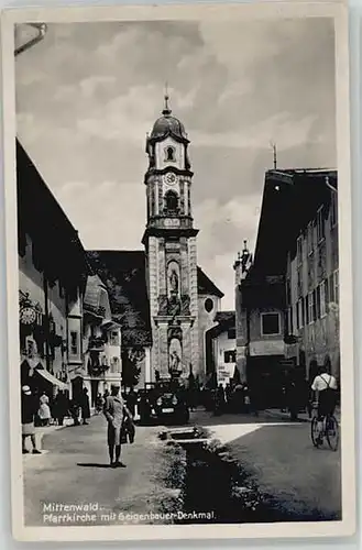 Mittenwald Geigenbauer Denkmal   