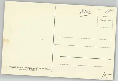 Mittenwald Bayern Mittenwald  ungelaufen ca. 1955 / Mittenwald /Garmisch-Partenkirchen LKR