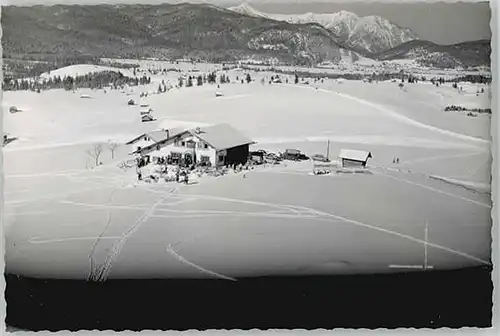 Mittenwald Fliegeraufnahme o 1956