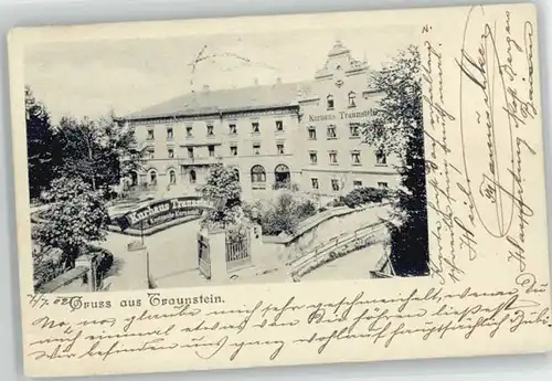Traunstein Kurhaus x 1902