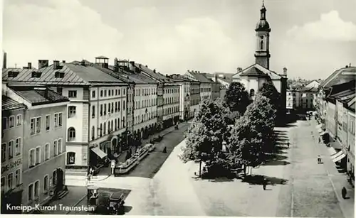 Traunstein Oberbayern Traunstein  ungelaufen ca. 1955 / Traunstein /Traunstein LKR