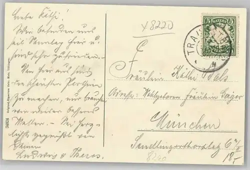 Traunstein Wildbad Empfing x 1908