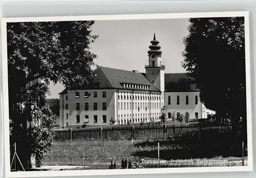 Traunstein Oberbayern Traunstein Studienseminar ungelaufen ca. 1955 / Traunstein /Traunstein LKR