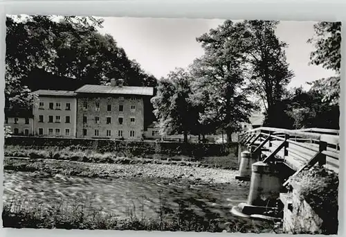 Traunstein Oberbayern Traunstein Bad Empfing Kurhaus ungelaufen ca. 1955 / Traunstein /Traunstein LKR