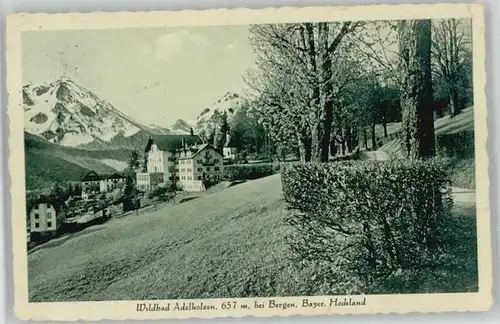 Traunstein Wildbad Adelholzen x 1930