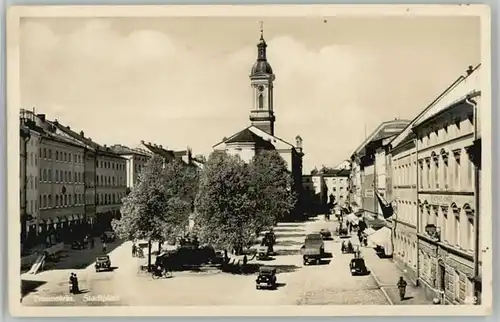 Traunstein Stadtplatz x 1938