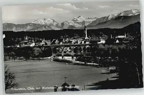 Traunstein Oberbayern Traunstein  ungelaufen ca. 1955 / Traunstein /Traunstein LKR