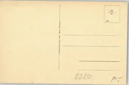 Traunstein Oberbayern Traunstein  ungelaufen ca. 1920 / Traunstein /Traunstein LKR