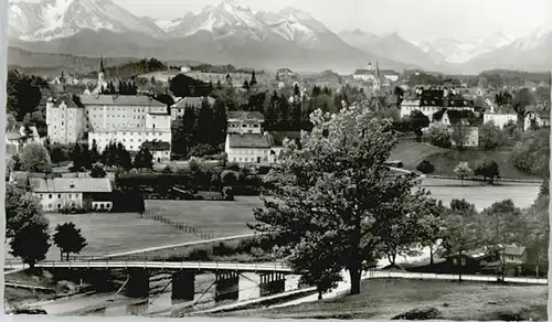 Traunstein Oberbayern Traunstein  ungelaufen ca. 1955 / Traunstein /Traunstein LKR