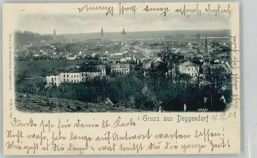 Deggendorf Donau Deggendorf  x 1901 / Deggendorf /Deggendorf LKR