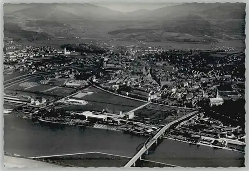 Deggendorf Donau Deggendorf Fliegeraufnahme o 1957 / Deggendorf /Deggendorf LKR