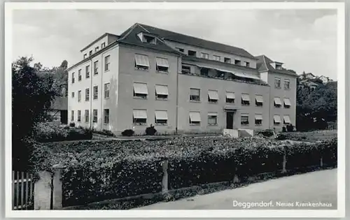 Deggendorf Donau Deggendorf Krankenhaus  ungelaufen ca. 1955 / Deggendorf /Deggendorf LKR
