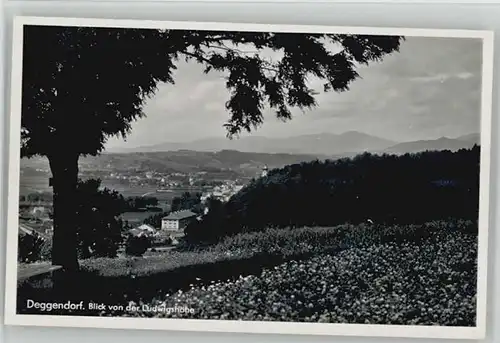 Deggendorf Donau Deggendorf Ludwigshoehe ungelaufen ca. 1955 / Deggendorf /Deggendorf LKR