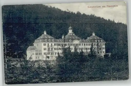 Deggendorf Donau Deggendorf Sanatorium Hausstein x 1911 / Deggendorf /Deggendorf LKR