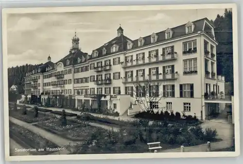 Deggendorf Donau Deggendorf Sanatorium Hausstein x 1933 / Deggendorf /Deggendorf LKR