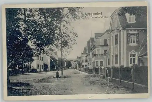 Deggendorf Donau Deggendorf Bahnhofstrasse x 1920 / Deggendorf /Deggendorf LKR