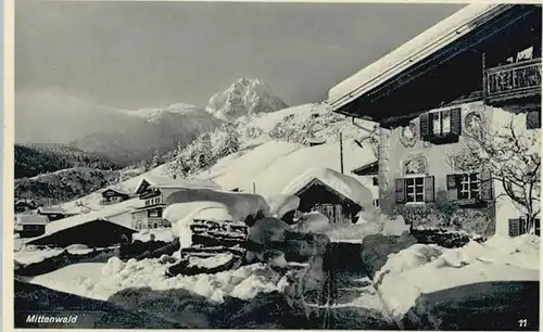 Mittenwald  o 1921-1965