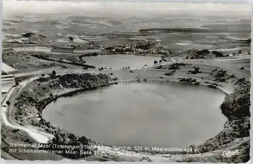 Daun Eifel Daun Fliegeraufnahme Totenmaar x / Daun /Vulkaneifel LKR