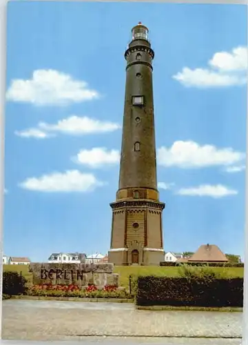 Borkum Nordseebad Borkum Grosser Leuchtturm x / Borkum /Leer LKR