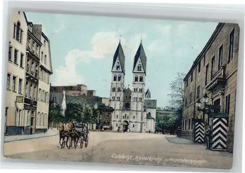 Koblenz Kastorkirche Generalkommando *
