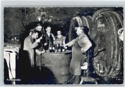 Koblenz [Stempelabschlag] Kellerweinprobe x