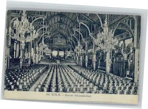 Koeln Guerzenich Saal *