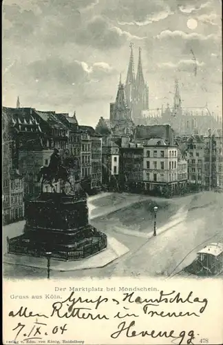 Koeln Rhein Marktplatz  / Koeln /Koeln Stadtkreis