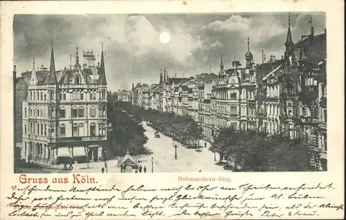 Koeln Rhein Hohenzollern Ring  / Koeln /Koeln Stadtkreis