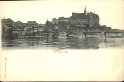 Meissen Elbe Sachsen  / Meissen /Meissen LKR