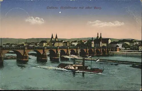 Koblenz Rhein Moselbruecke
Burg / Koblenz /Koblenz Stadtkreis