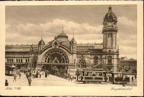 Koeln Rhein Hauptbahnhof / Koeln /Koeln Stadtkreis