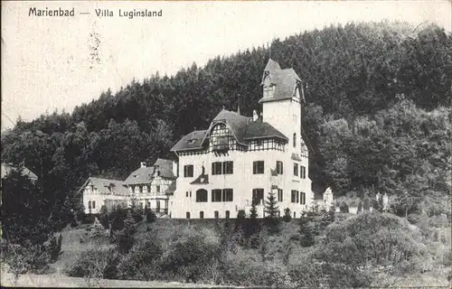 Marienbad Tschechien Boehmen Villa Luginsland / Marianske Lazne /