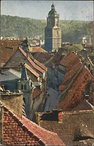 Meissen Elbe Sachsen Blick vom Schlossberg / Meissen /Meissen LKR