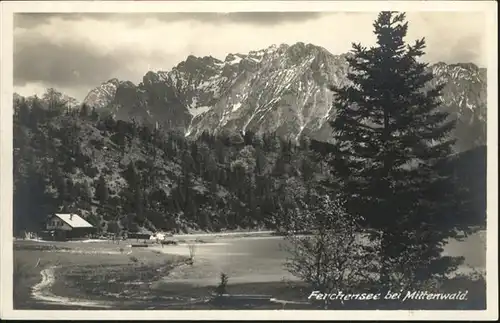 Mittenwald Bayern Ferchensee / Mittenwald /Garmisch-Partenkirchen LKR