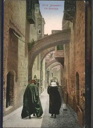 Jerusalem Yerushalayim Via Dolorosa / Israel /