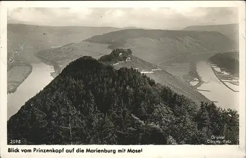 Koblenz Rhein Prinzenkopf Marienburg Mosel Feldpost / Koblenz /Koblenz Stadtkreis