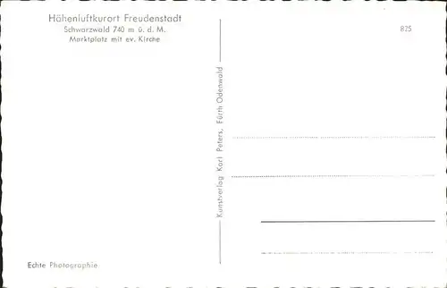 Freudenstadt marktplatz
ev. Kirche / Freudenstadt /Freudenstadt LKR