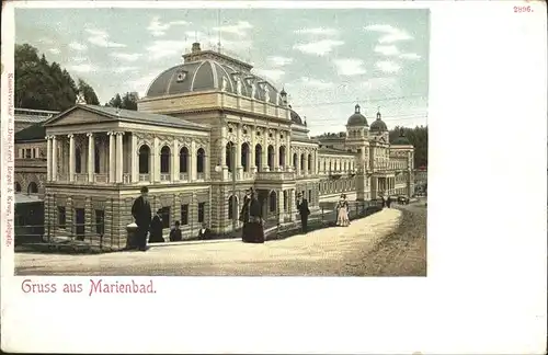 Marienbad Tschechien Boehmen Kurgebaeude / Marianske Lazne /