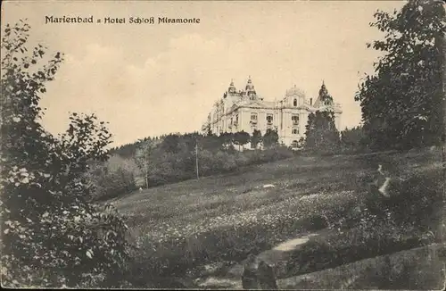 Marienbad Tschechien Boehmen Hotel Schloss Miramonte / Marianske Lazne /