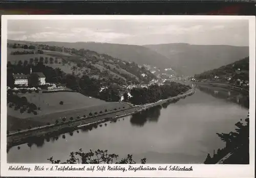 Heidelberg Neckar Stift Neuburg Ziegelhausen Schlierbach / Heidelberg /Heidelberg Stadtkreis