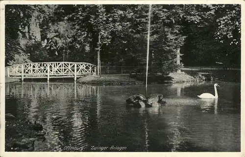 Offenburg Zwinger-Anlagen / Offenburg /Ortenaukreis LKR