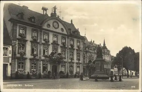 Offenburg Rathaus / Offenburg /Ortenaukreis LKR