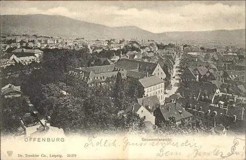 Offenburg Gesamtansicht / Offenburg /Ortenaukreis LKR