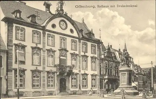 Offenburg Rathaus / Offenburg /Ortenaukreis LKR