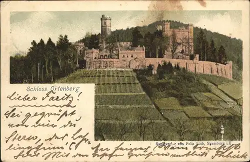 Offenburg Schloss Ortenberg / Offenburg /Ortenaukreis LKR