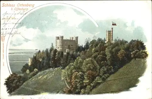 Offenburg Schloss Ortenberg / Offenburg /Ortenaukreis LKR